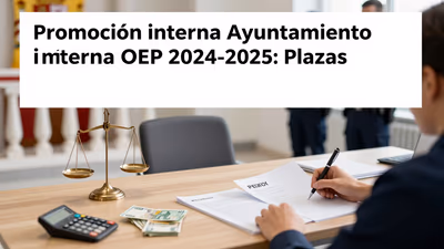 Promoción Interna Ayuntamiento Cádiz OEP 2024-2025: Plazas