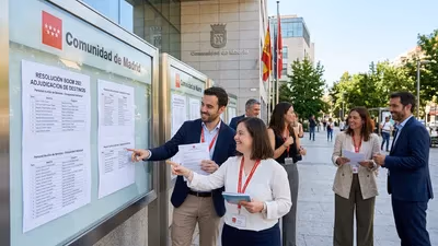 Adjudicación de plazas Fisioterapia Comunidad de Madrid 2026